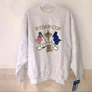 Vintage Ryder Cup light grey sweatshirt
